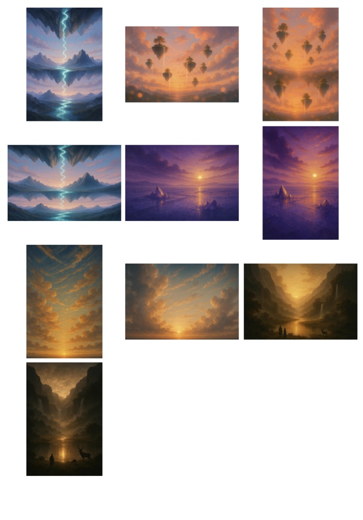 幻想壁紙『Floating City~空に浮かぶ都市〜』/DreamScape Collection Vol.1 〜夢〜