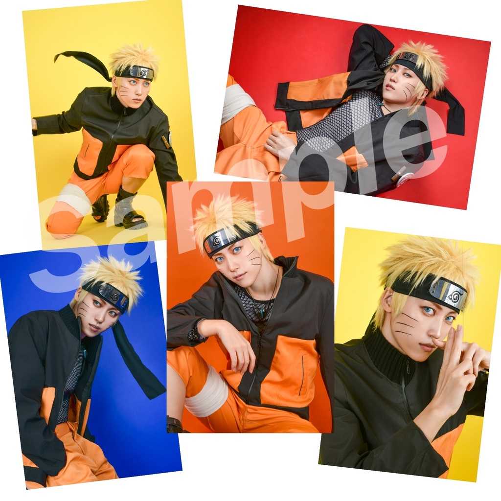 ナルト コスプレ ポストカードセット