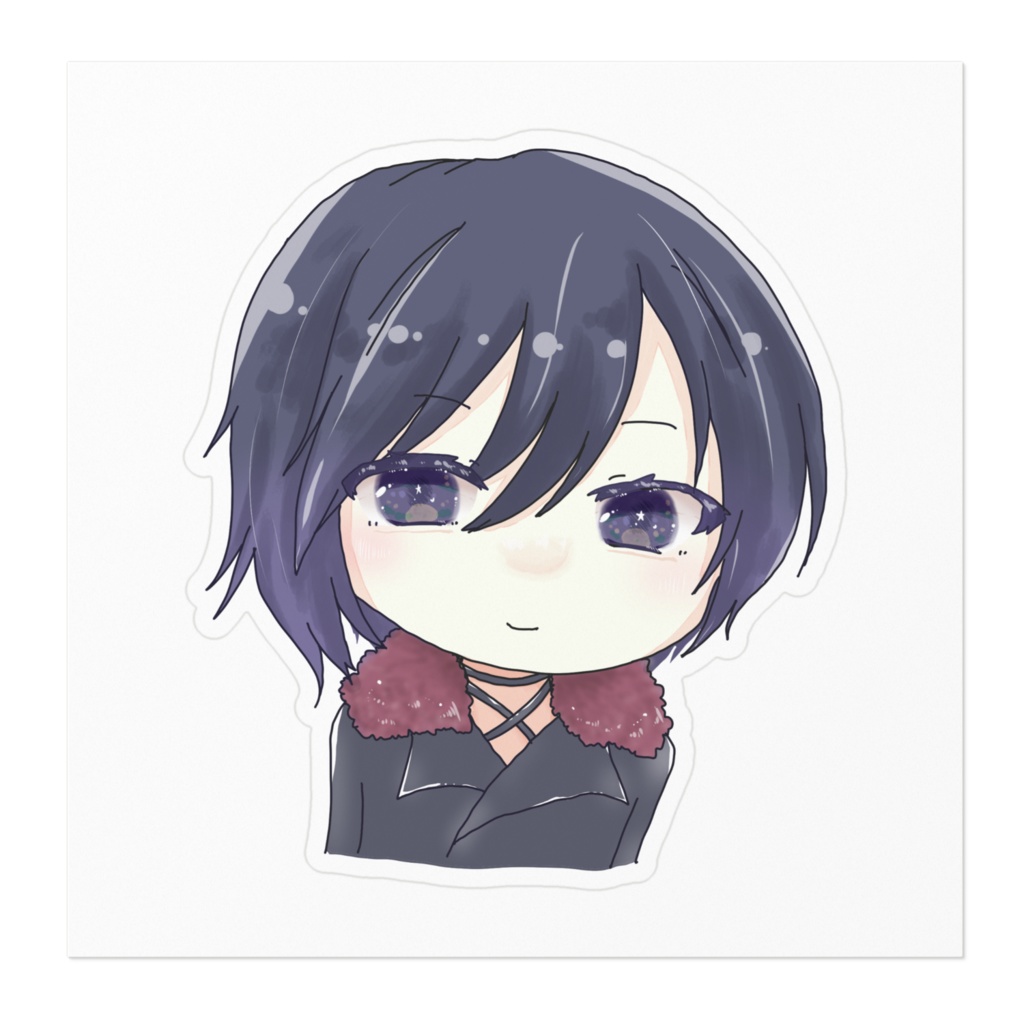 Anon Re:chord オリジナルステッカー 「けん」デフォルメ ver.