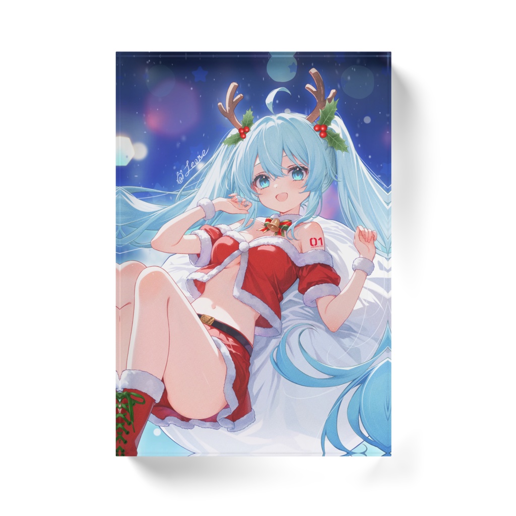 初音ミク X'masアクリルブロック