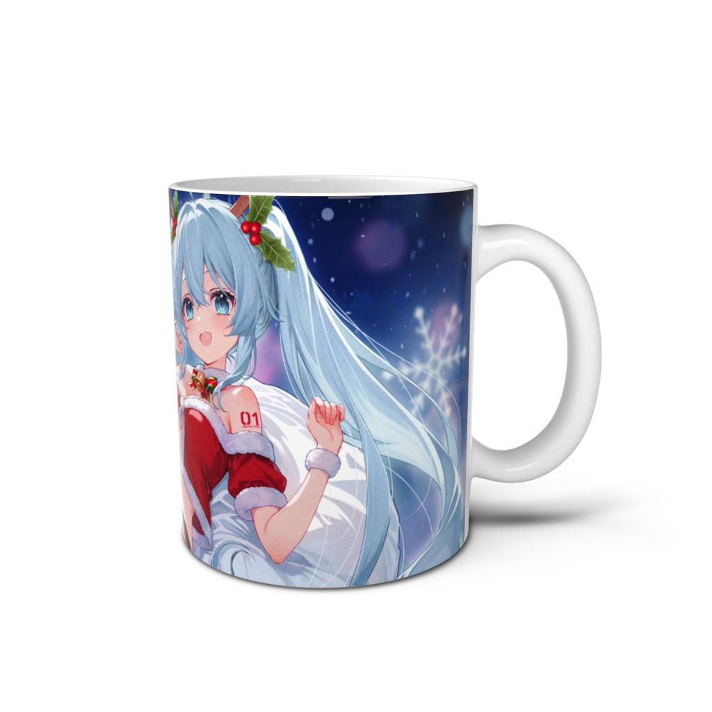 初音ミク　X'masマグカップ (特典イラスト付き)