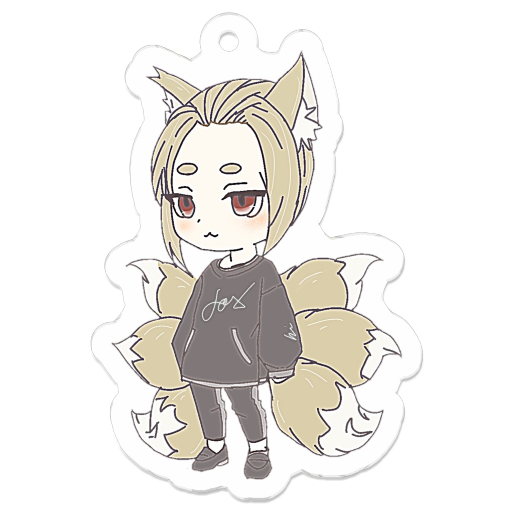FOXアクリルキーホルダー
