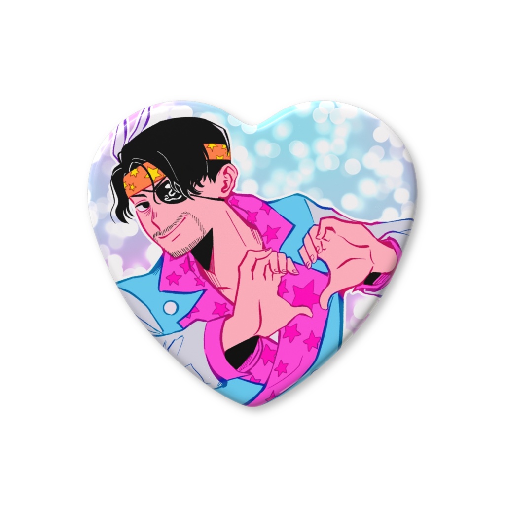 真島JINGI缶バッジ