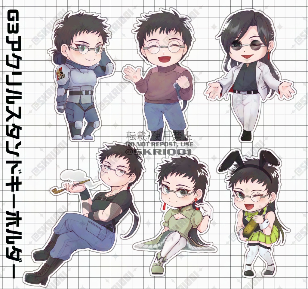 AC6アクリルグッズ