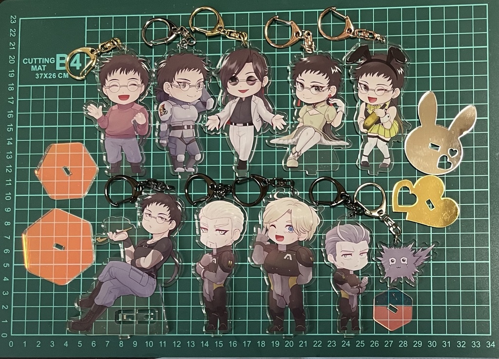 AC6アクリルグッズ