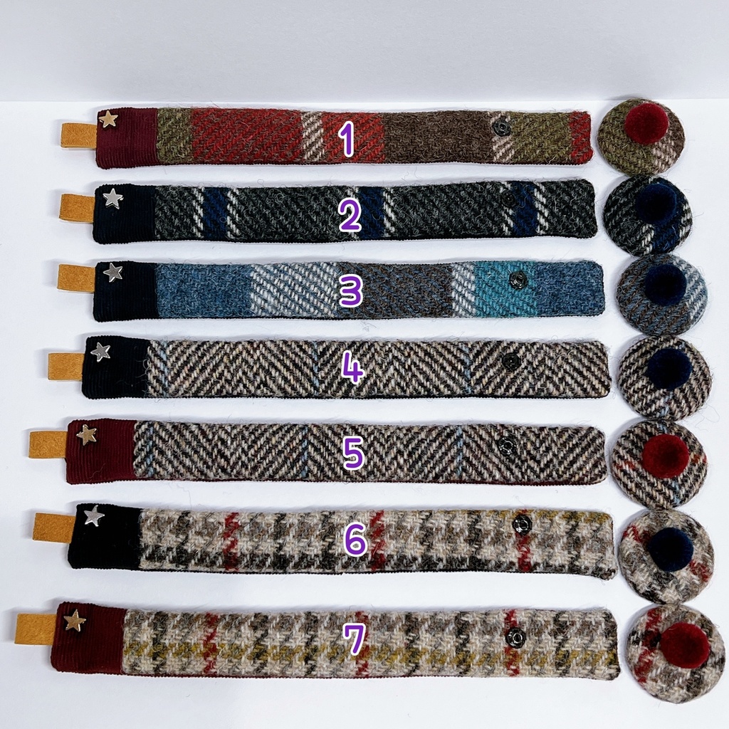 マフラー&帽子 2色セット(こもちサイズ)