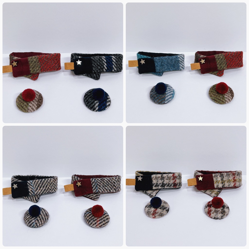 マフラー&帽子　2色セット(こもちサイズ)