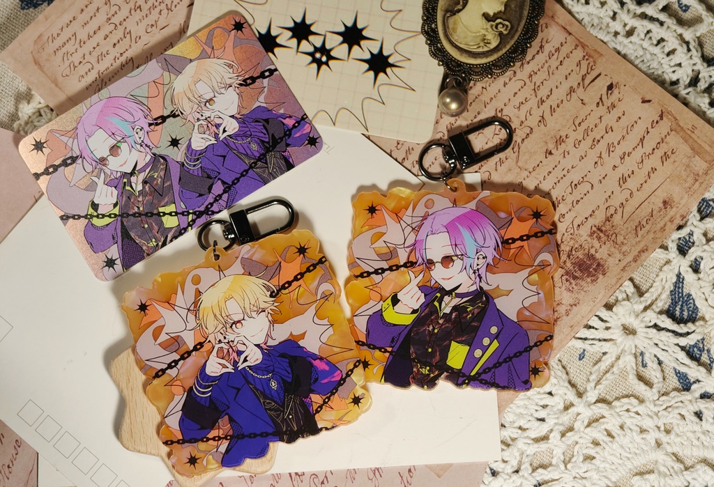 サヨ天 アクリルキーホルダーカードセット