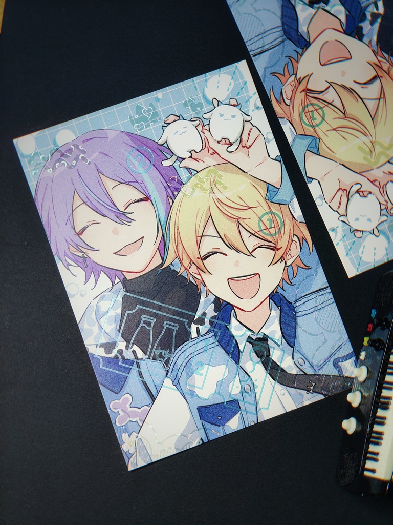類司 箔押しポストカード&チェキ