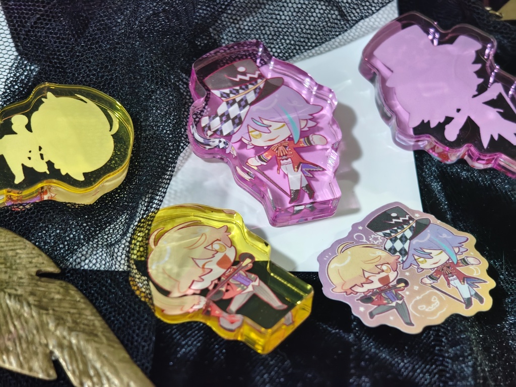 potato アクリルブロック+シールセット
