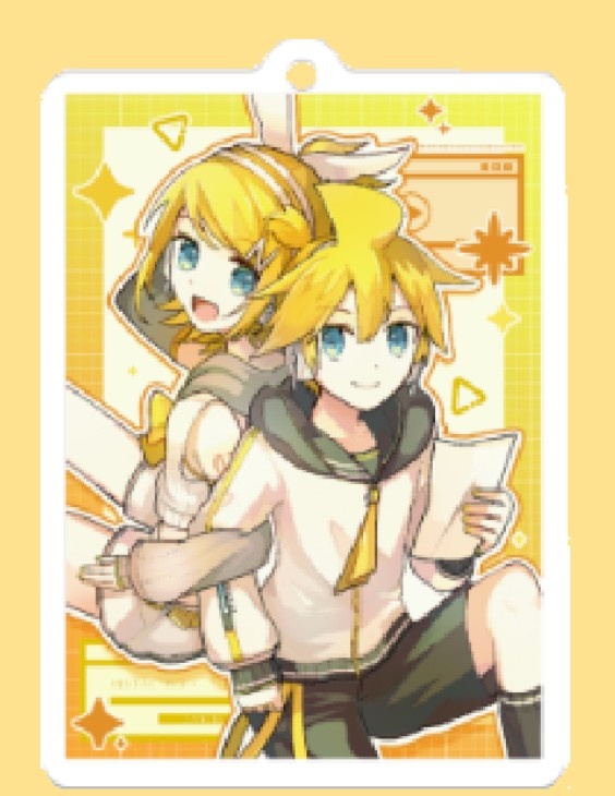 NT鏡音リン・レンアクリルキーホルダー