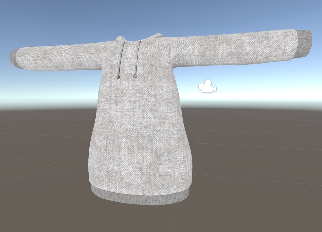 【まめひなた対応】ニットパーカー