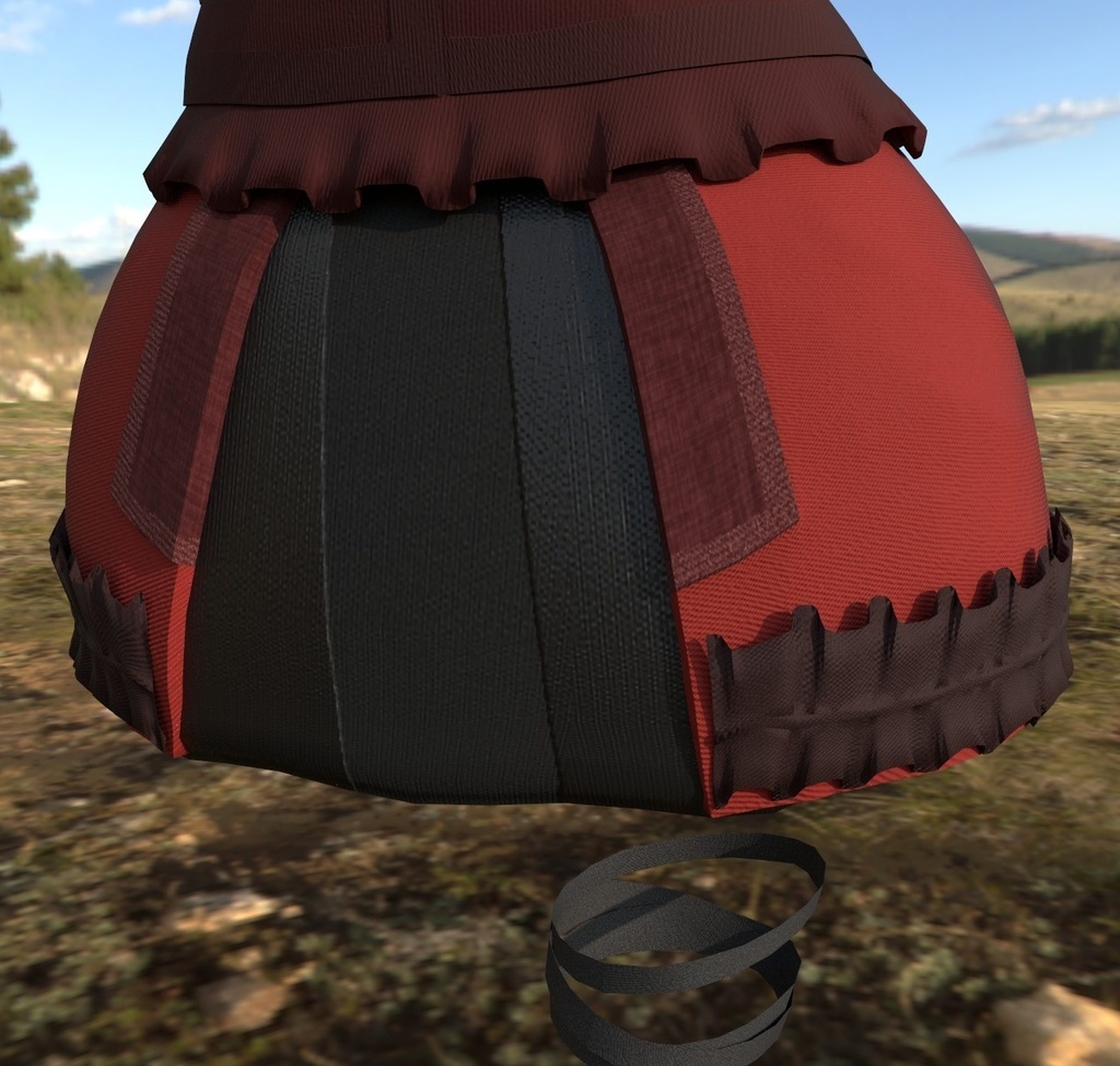 【桔梗対応】ちょうちょのあかずきん