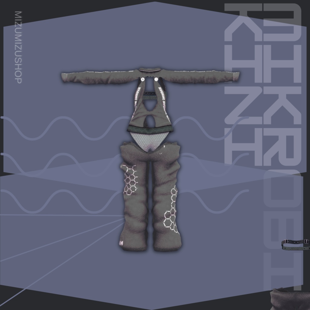 【桔梗対応】童貞を✖✖すオーバーオール2077【breast_big対応】