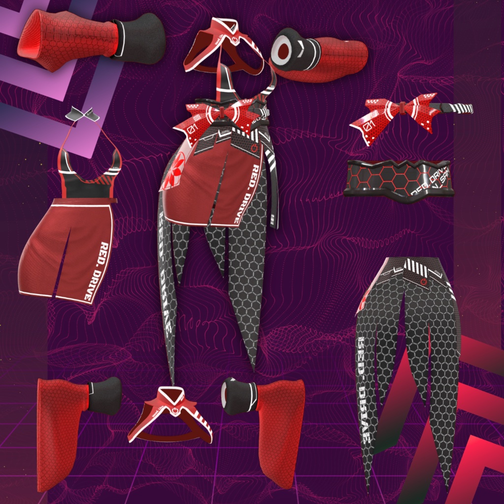 【萌】童貞をオーバーキルするサイバー巫女服【先行販売版】