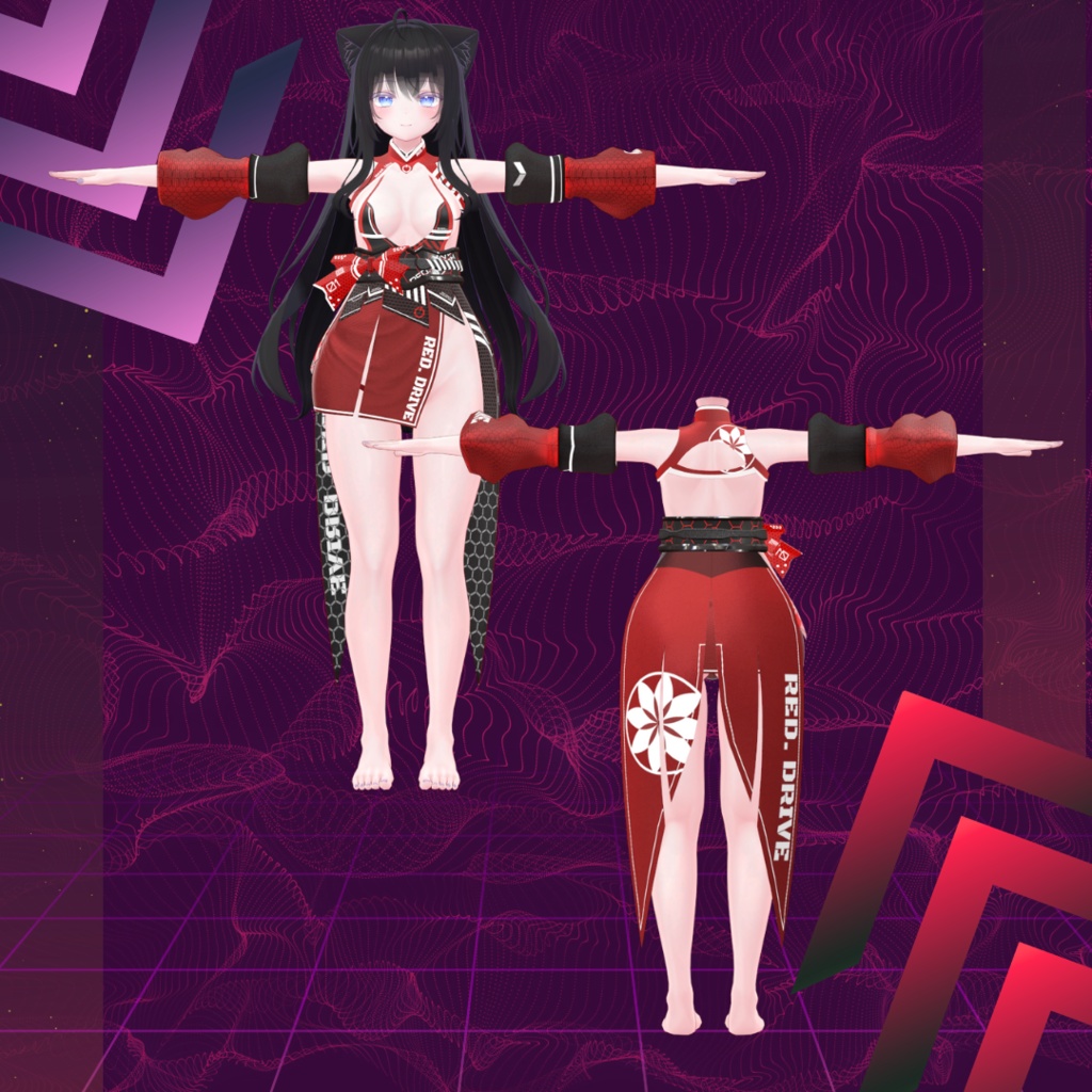 【萌】童貞をオーバーキルするサイバー巫女服【先行販売版】