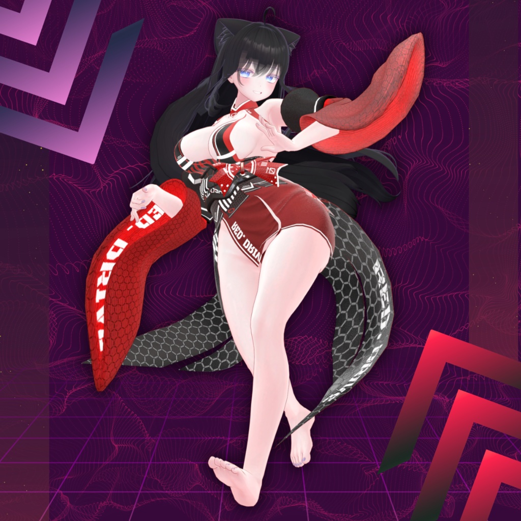 【萌】童貞をオーバーキルするサイバー巫女服【先行販売版】