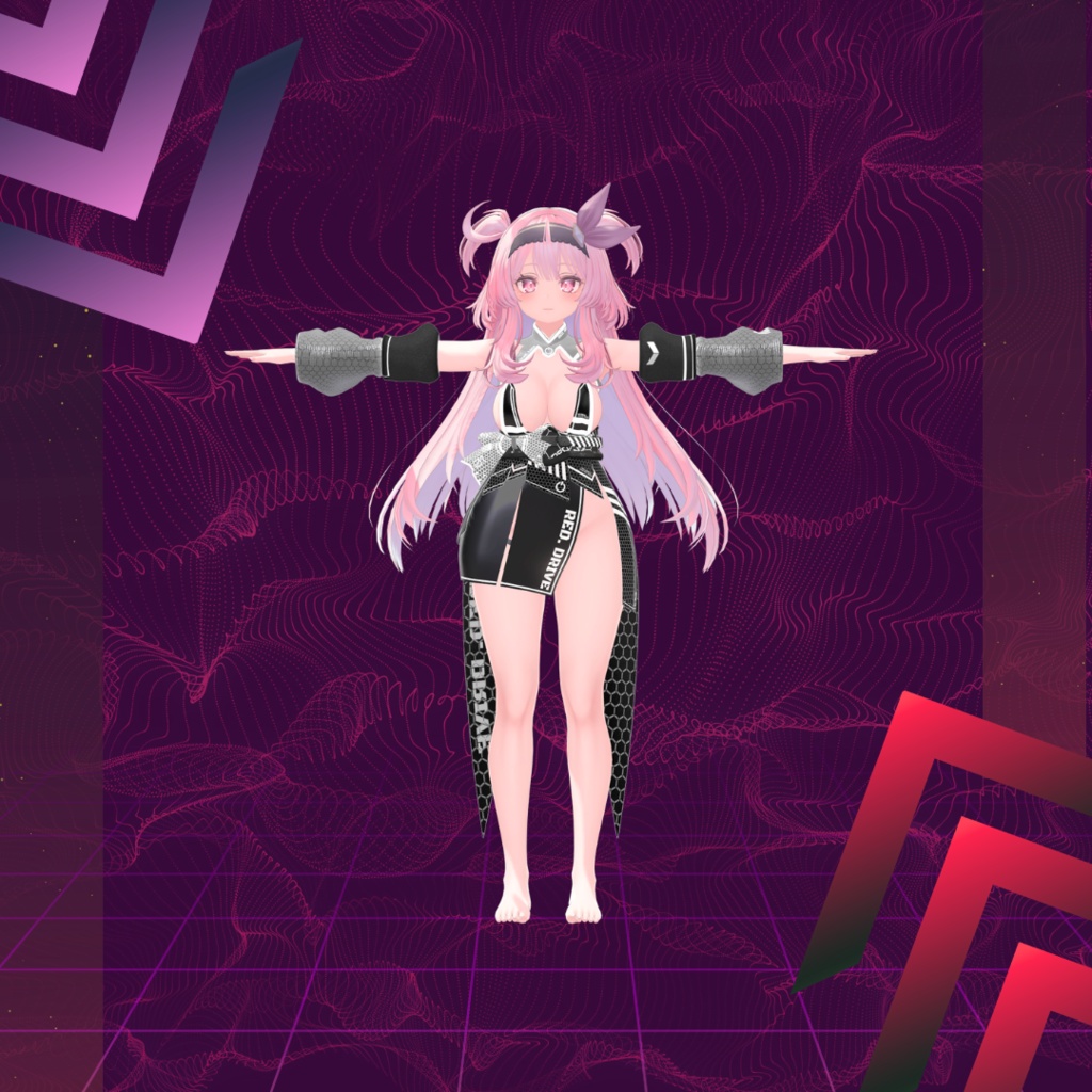 【5アバター対応】童貞をオーバーキルするサイバー巫女服