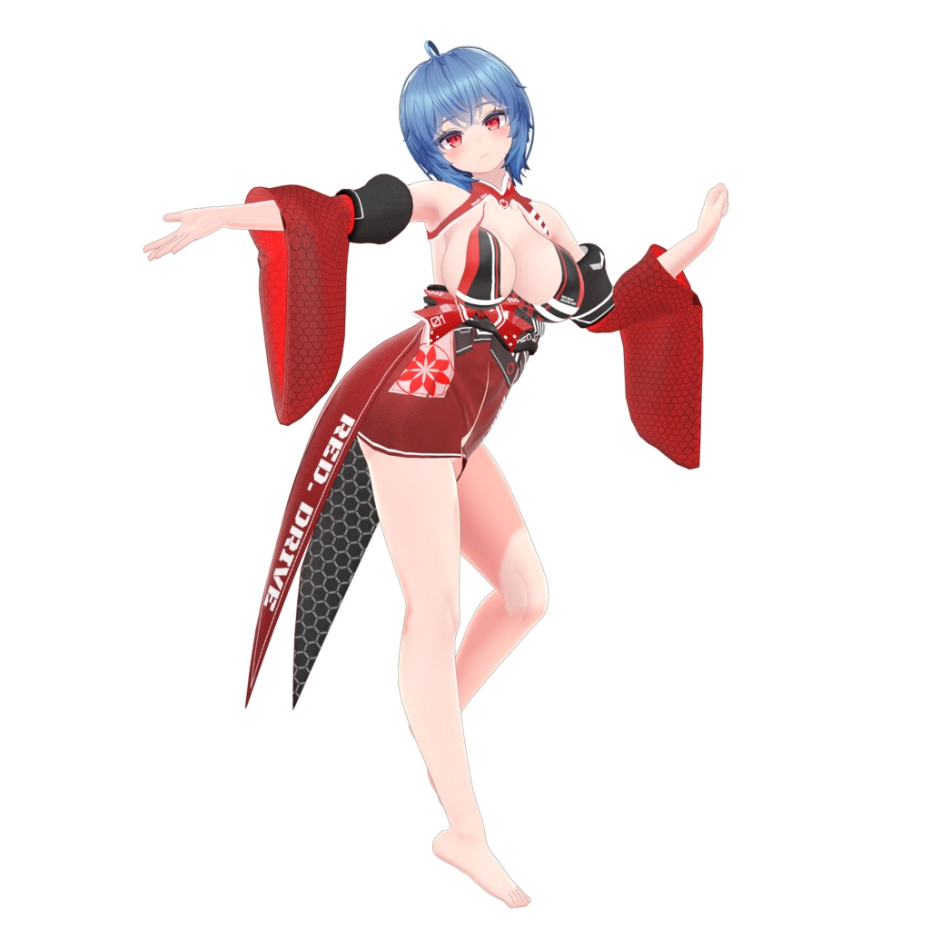 【5アバター対応】童貞をオーバーキルするサイバー巫女服