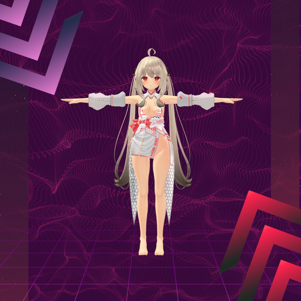 【5アバター対応】童貞をオーバーキルするサイバー巫女服