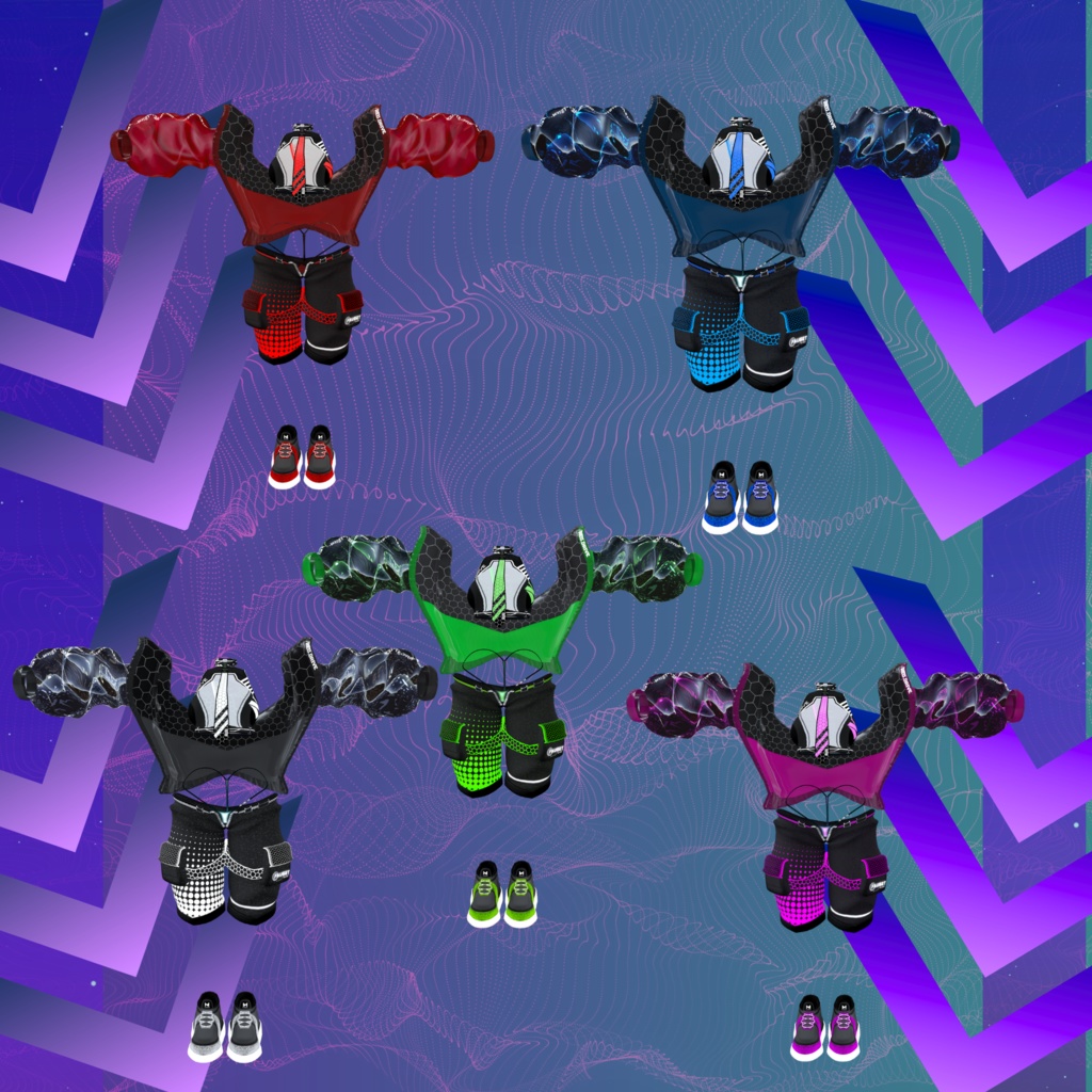 【3アバター対応】サイバージャケット