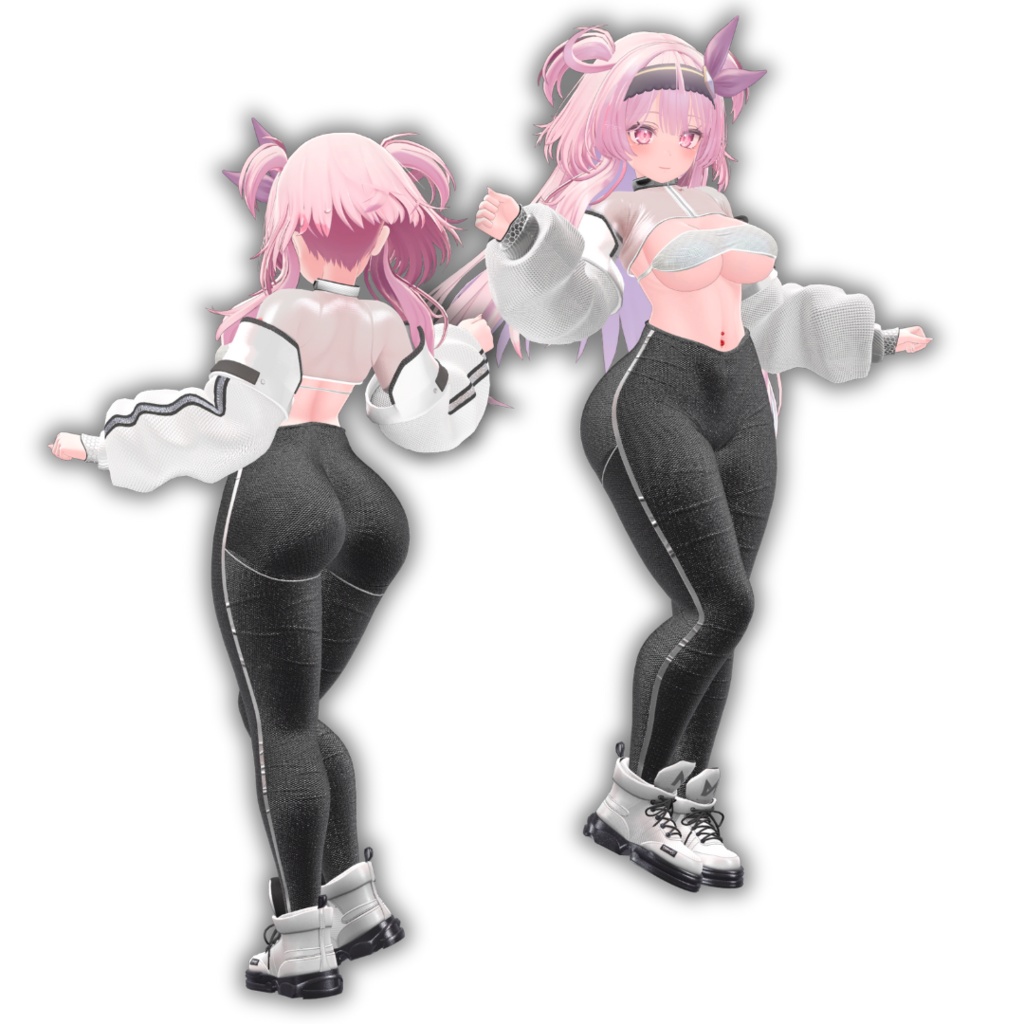 【5アバター対応】デカケツになるためのヨガパンツ