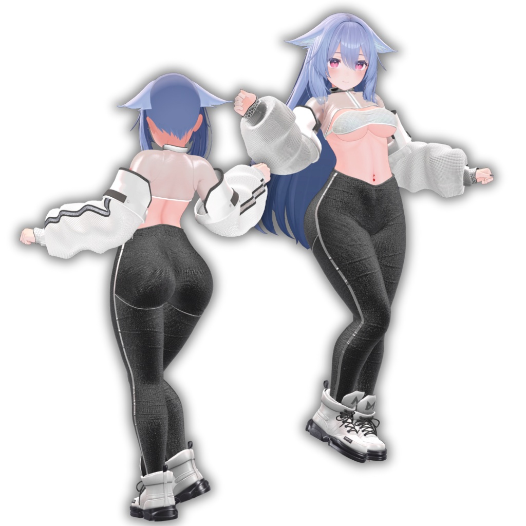 【5アバター対応】デカケツになるためのヨガパンツ