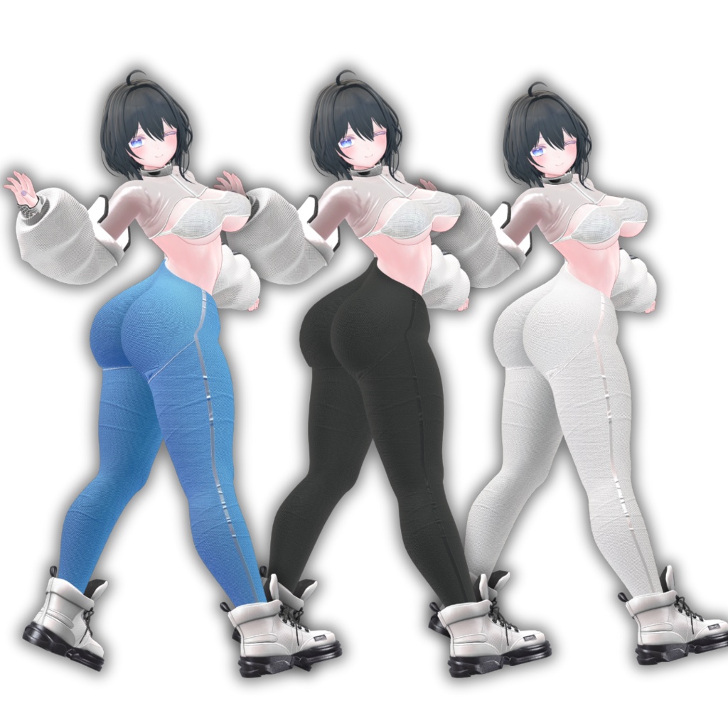 【5アバター対応】デカケツになるためのヨガパンツ