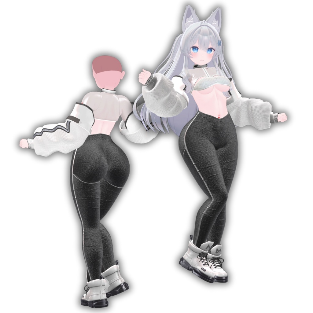 【5アバター対応】デカケツになるためのヨガパンツ