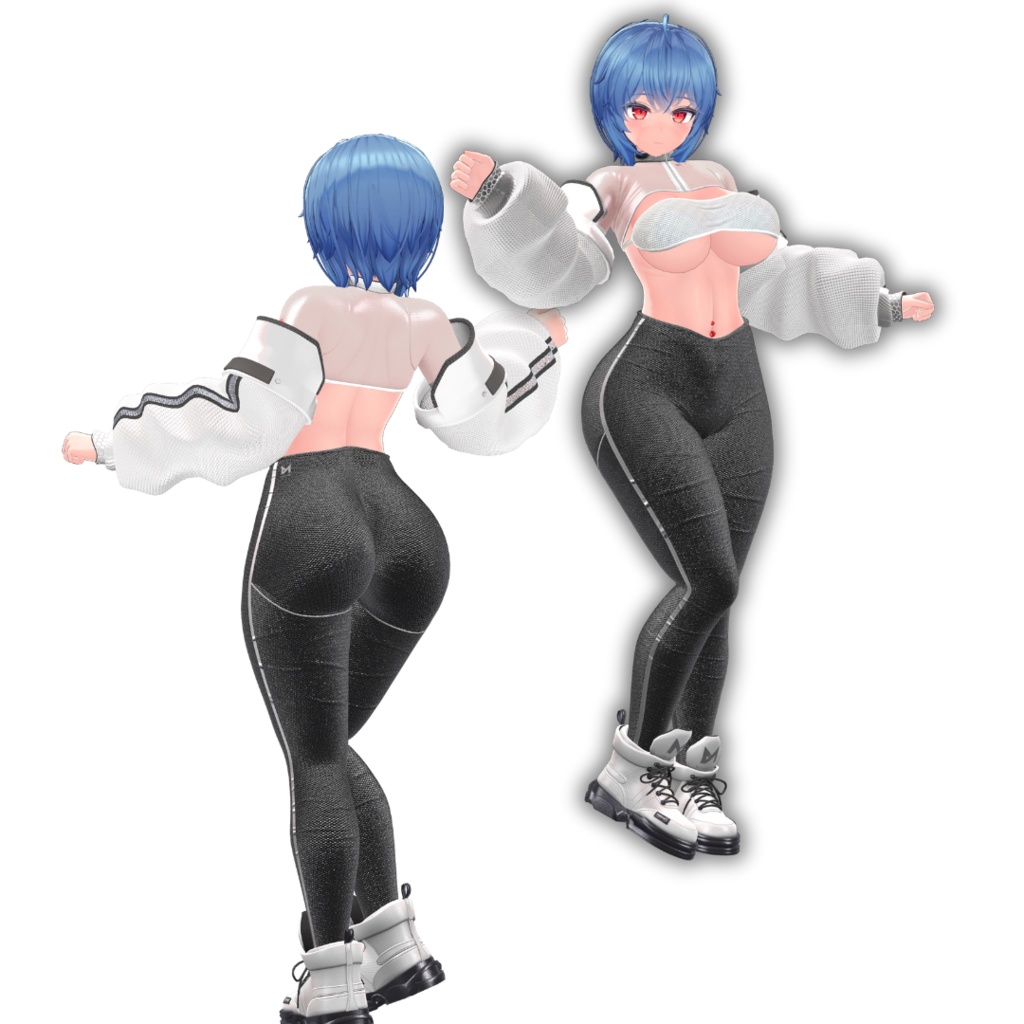 【5アバター対応】デカケツになるためのヨガパンツ