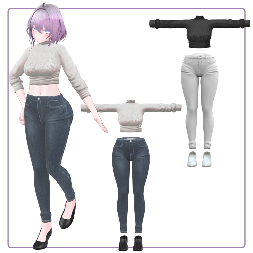 【4アバター対応】女教師の休日