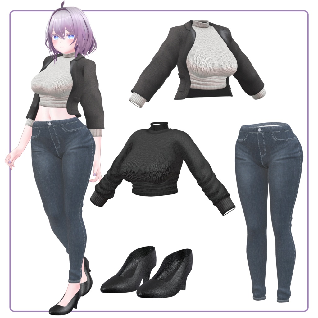 【4アバター対応】女教師の休日