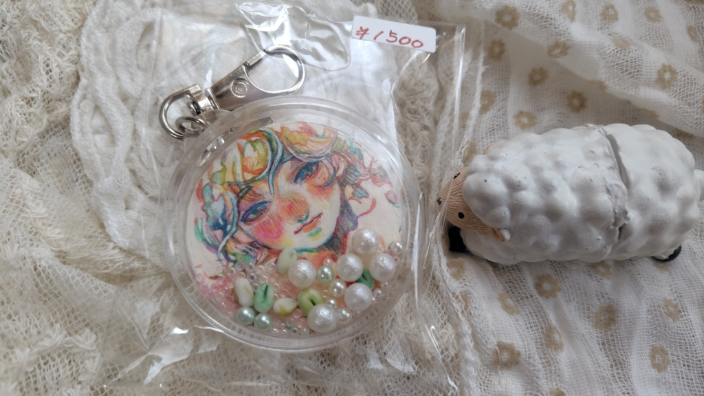 〇原画シャカシャカキーホルダー〇花束