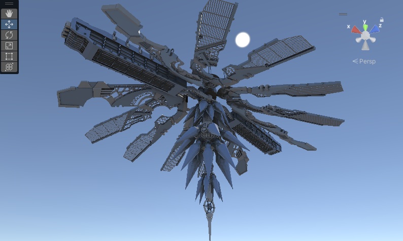 【無料】【3Dモデル】アームズフォート・アンサラー