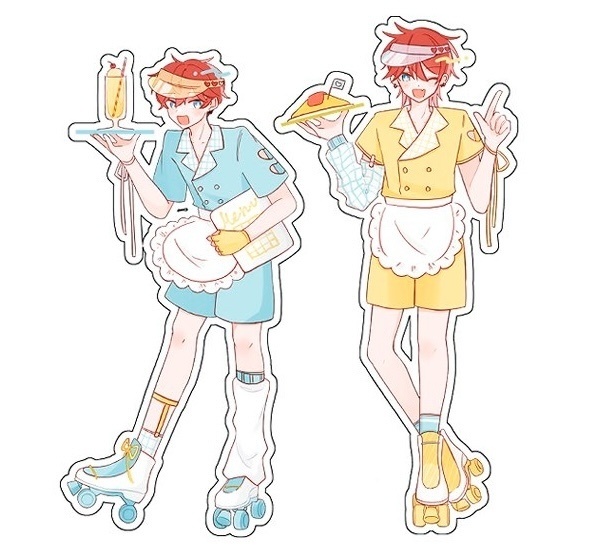 【燐一】スケートメイドアクスタセット