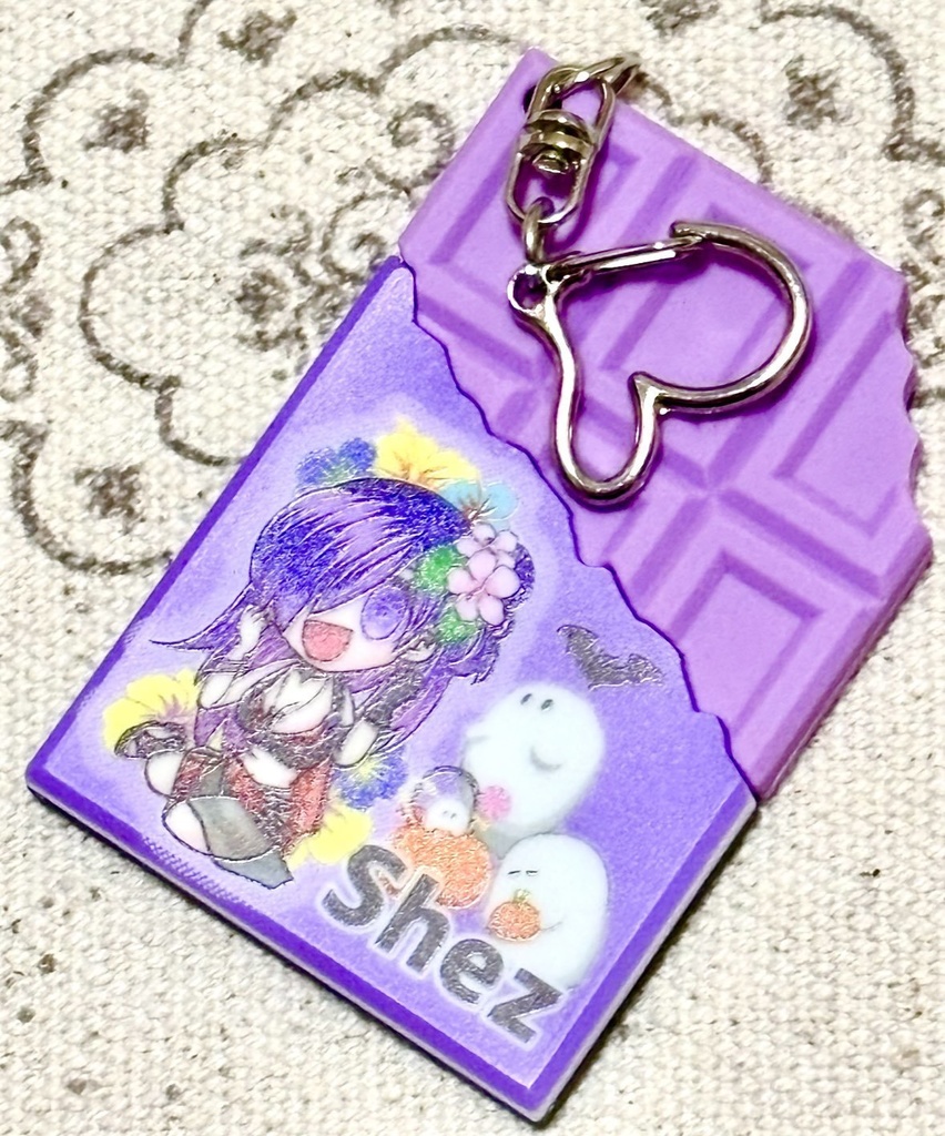 【FE無双風花雪月】シェズ♀・チョコラバーキーホルダー