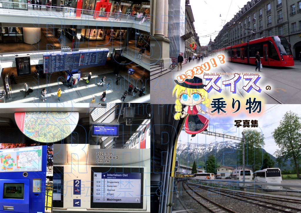 【旅チケット10】いきなり!?スイスの乗り物写真集