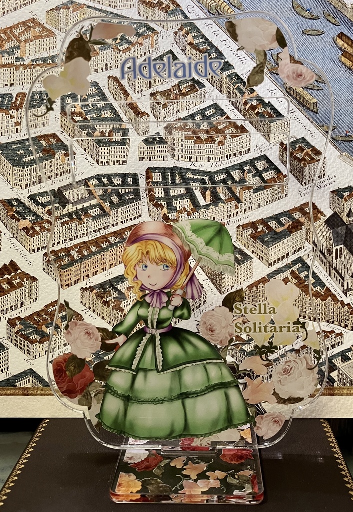 【通常配送料金】アクリルイヤリングスタンド(大)