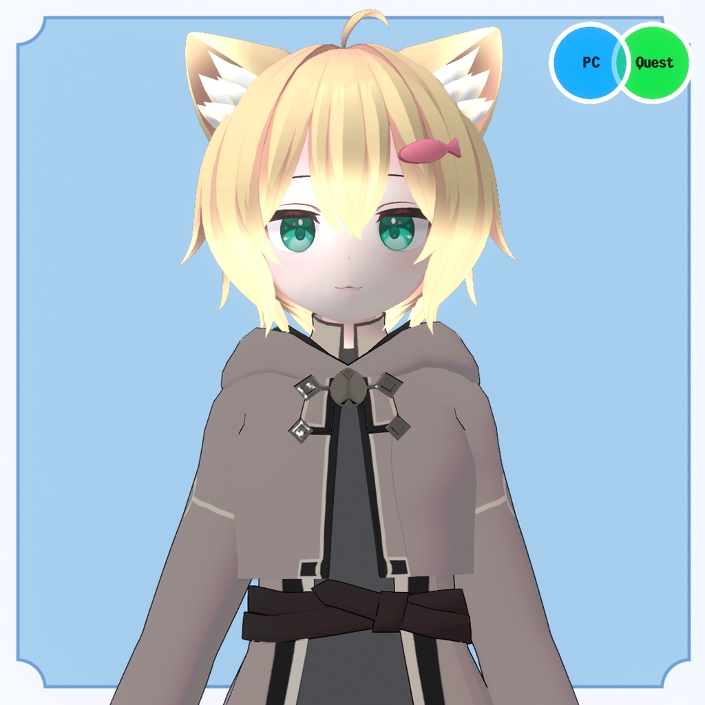 Mage Robe (Rudeus greyrat) for rusk / ラスクちゃんの魔法使いローブ (ルーデウス・グレイラット)
