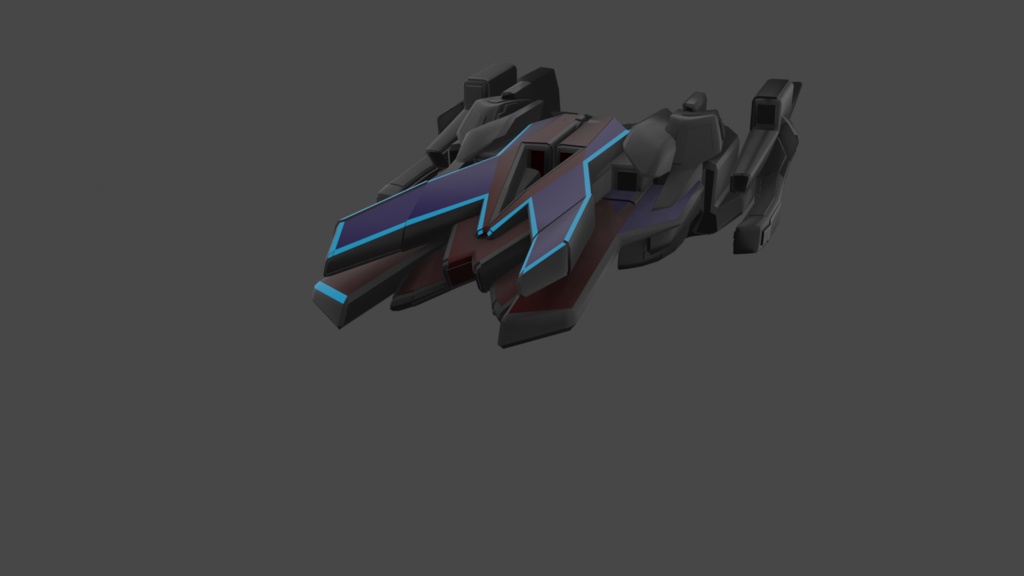 Megathon SpaceShip 3D Model