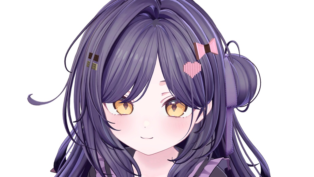 【Free/無料】チョコレートヘアピン