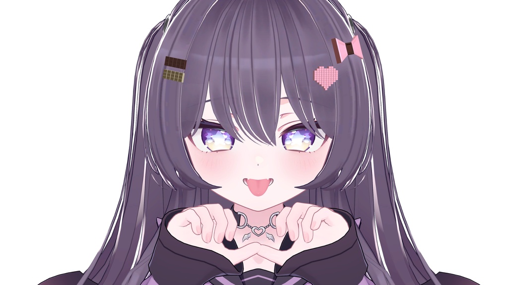 【Free/無料】チョコレートヘアピン