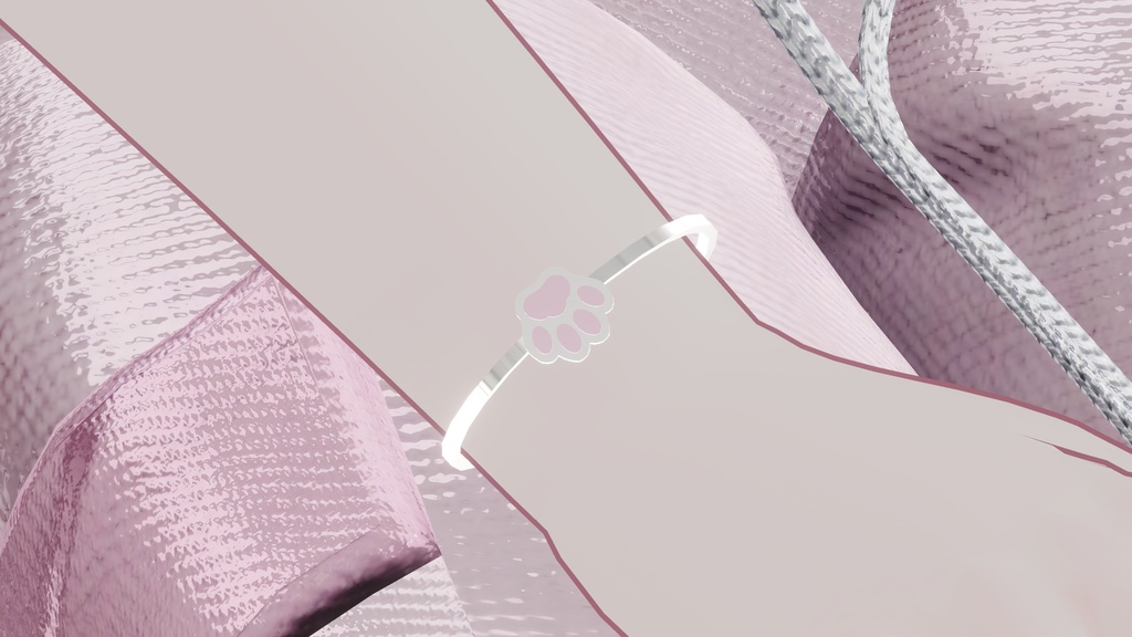 【1日限定無料‼️】肉球アクセ🐾