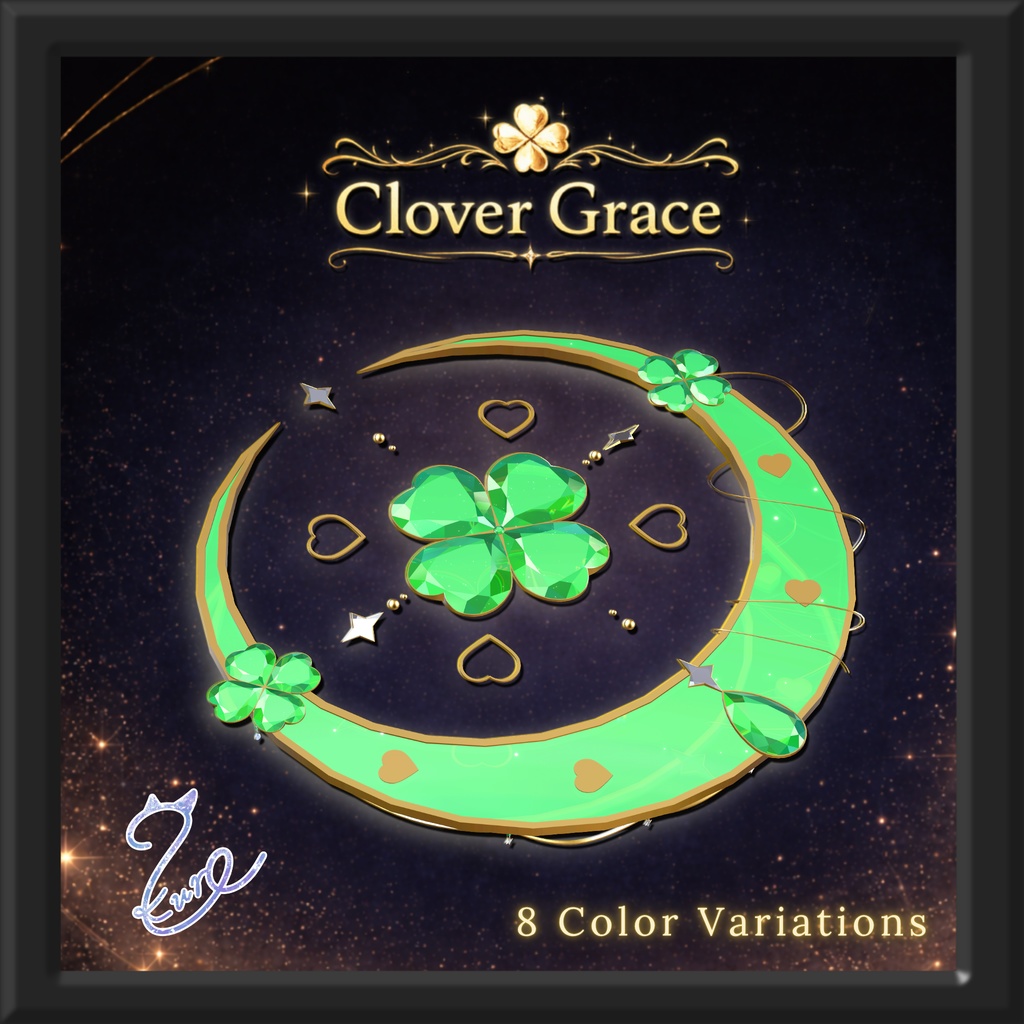 【発売記念SALE‼️】『CloverGraceHalo』【全8色】