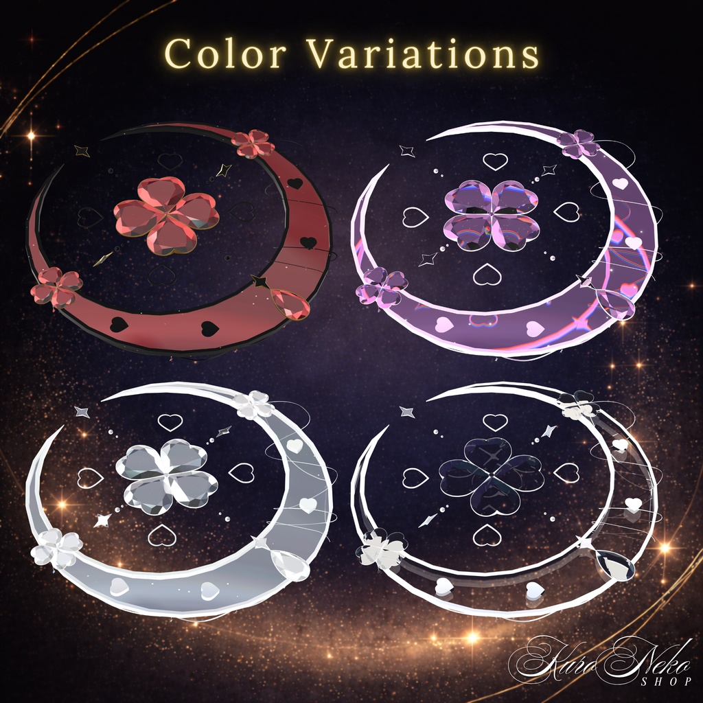 【発売記念SALE‼️】『CloverGraceHalo』【全8色】