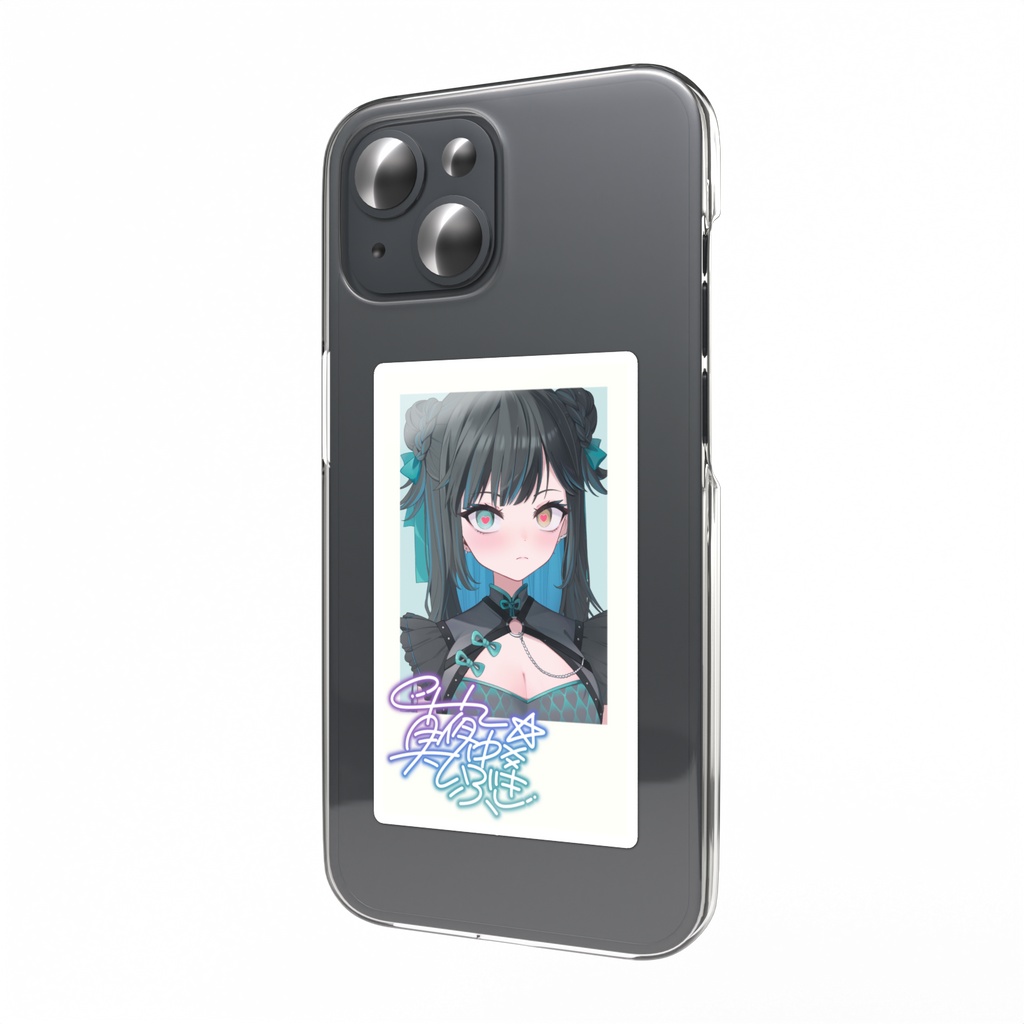 スマホにも挟めるチェキ風ステッカー