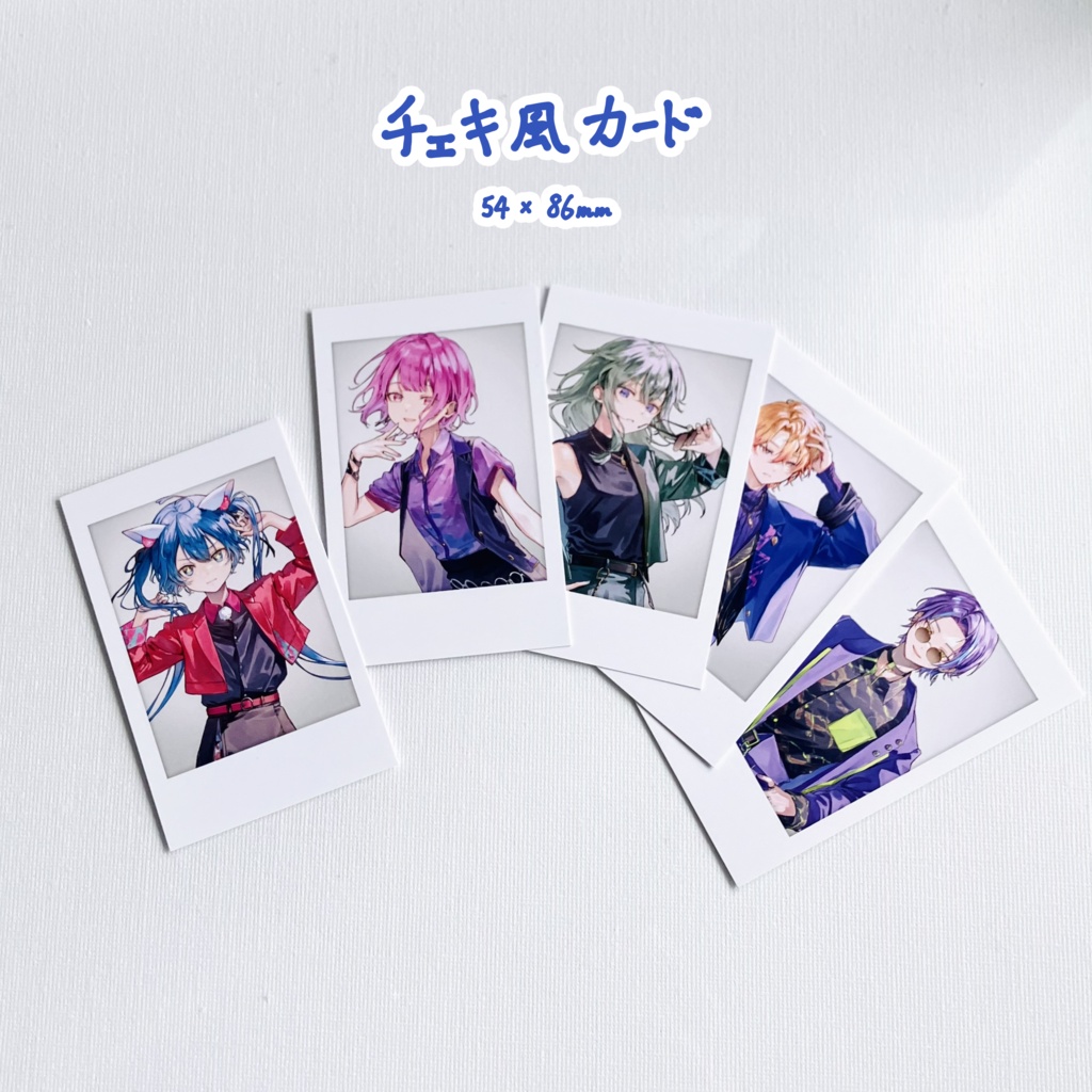 チェキ風カード - オータニポート - BOOTH