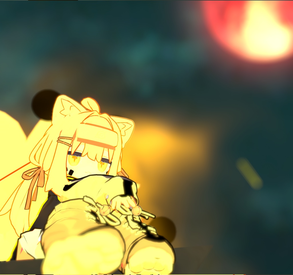 九尾の忍び_キプフェル対応テクスチャ