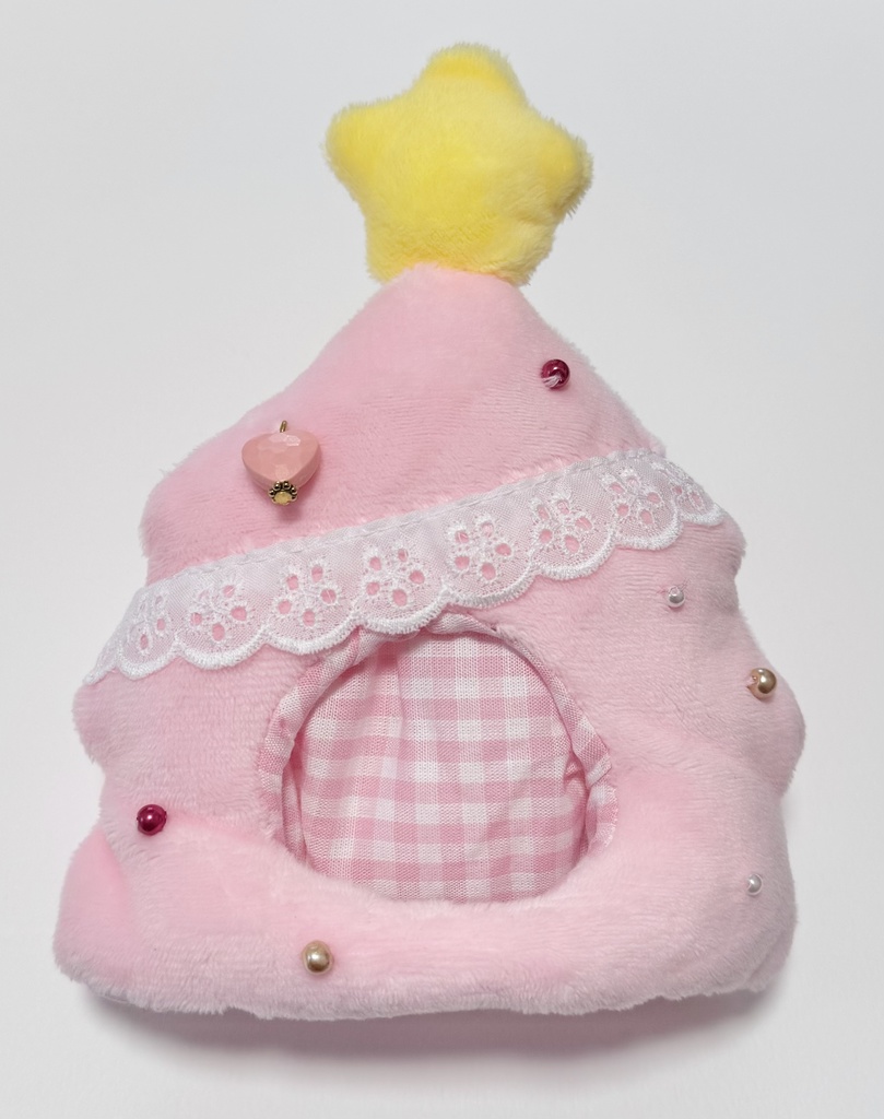 ピンクのクリスマスツリー