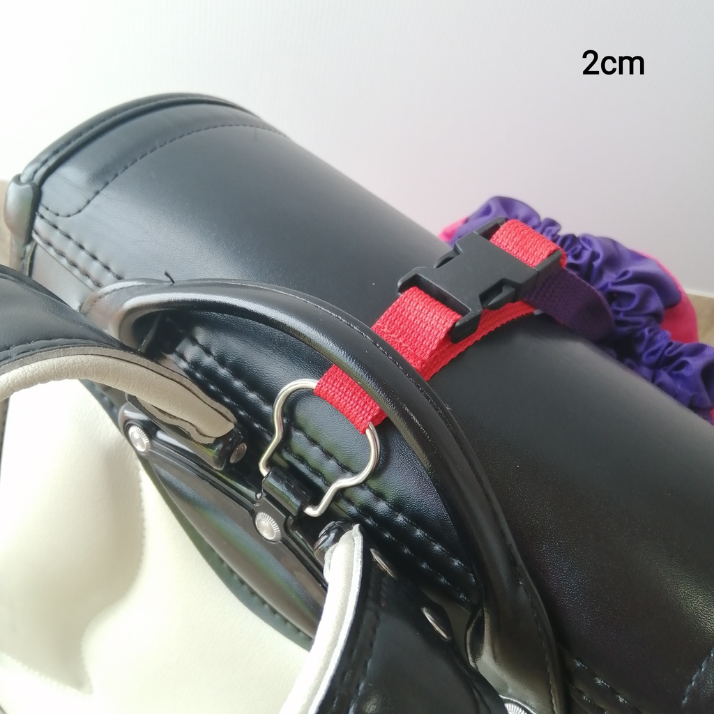 赤 手荷物掛けベルト ランドセル等に